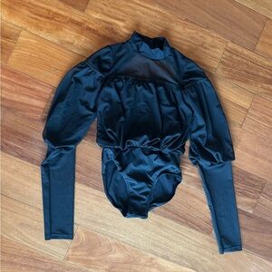 Balera Dacewear Elegant Black Kids Leotard. Never Worn.